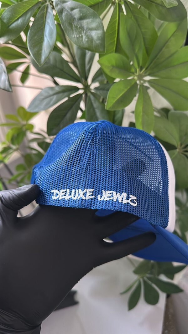 DELUXE JEWLZ TRUCKER CAP | BLUE - Image 3